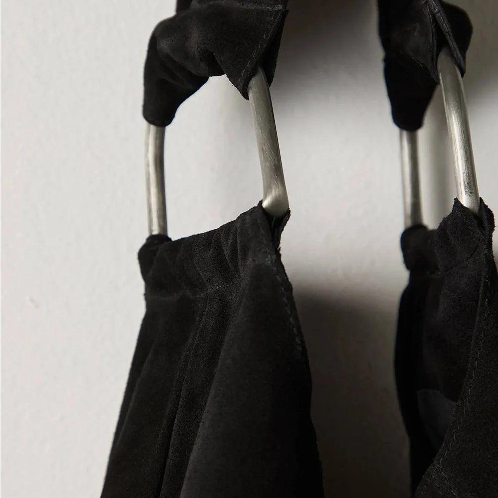 Free People Bobbi Suede Slouchy Tote Bag❤️ NWOT - Picture 6 of 7